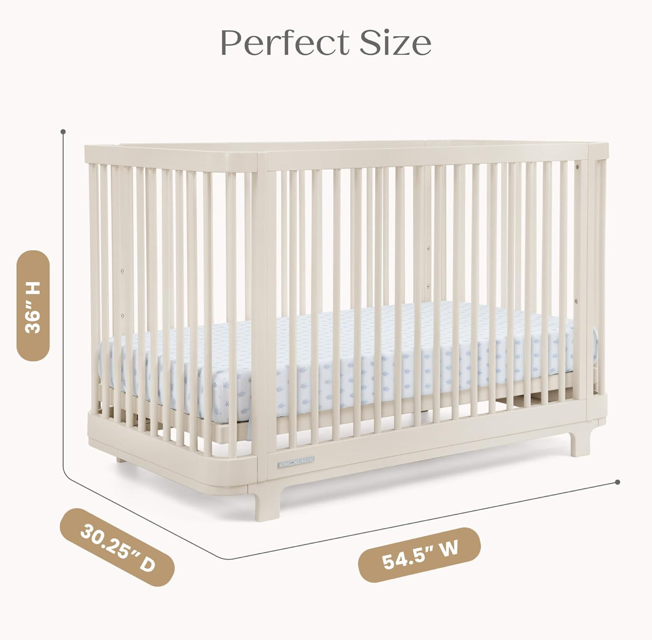 Cuna Denna Light Beige