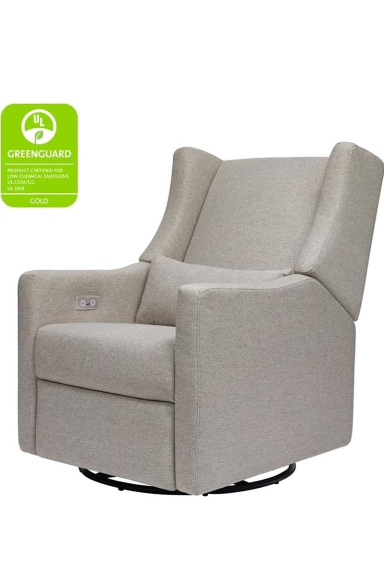 Sillón Mecedora Garry Con Ottoman