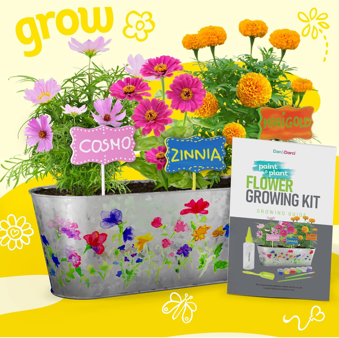 Set Para Cultivo De Flores
