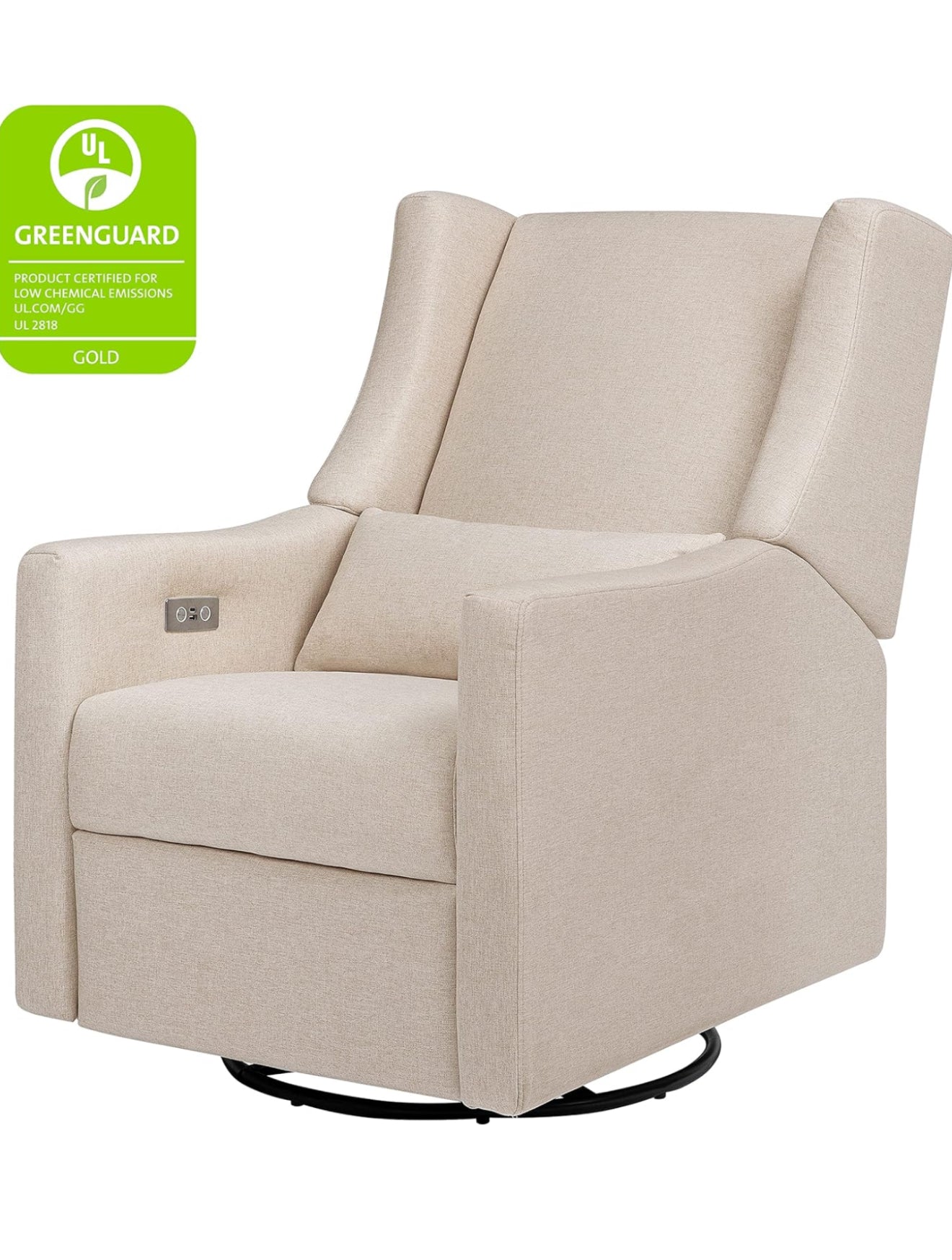 Sillón Mecedora Garry Con Ottoman