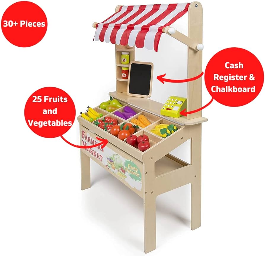 Mini Mercadito De Frutas Y Verduras