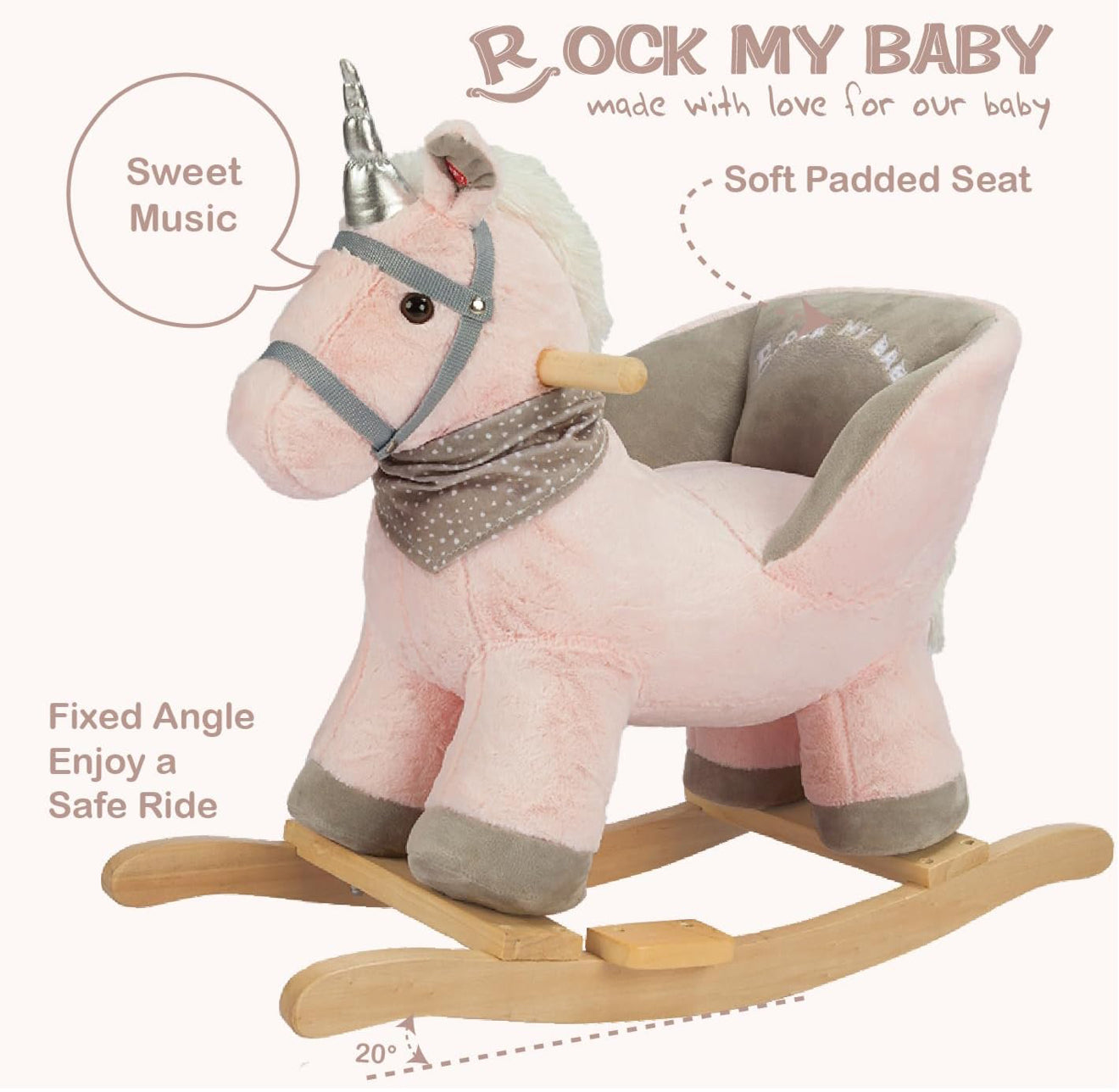 Mecedora Unicorn Pony
