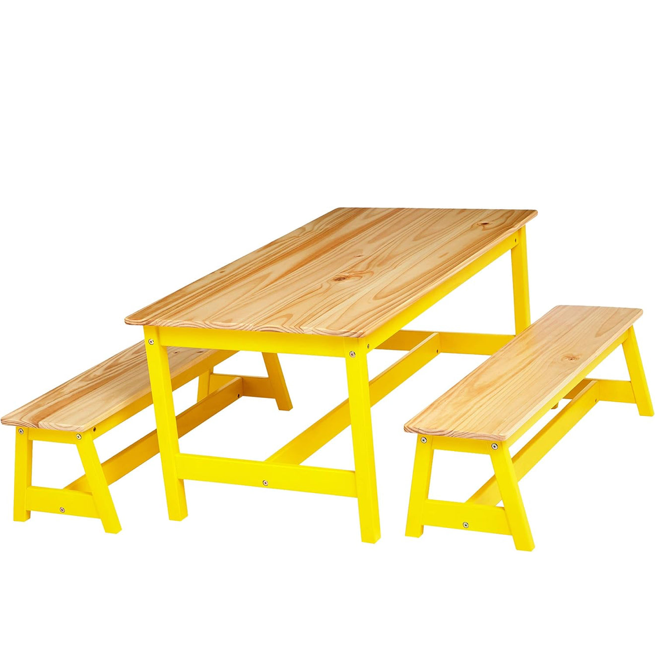 Set De Mesa Y Bancos Kidz