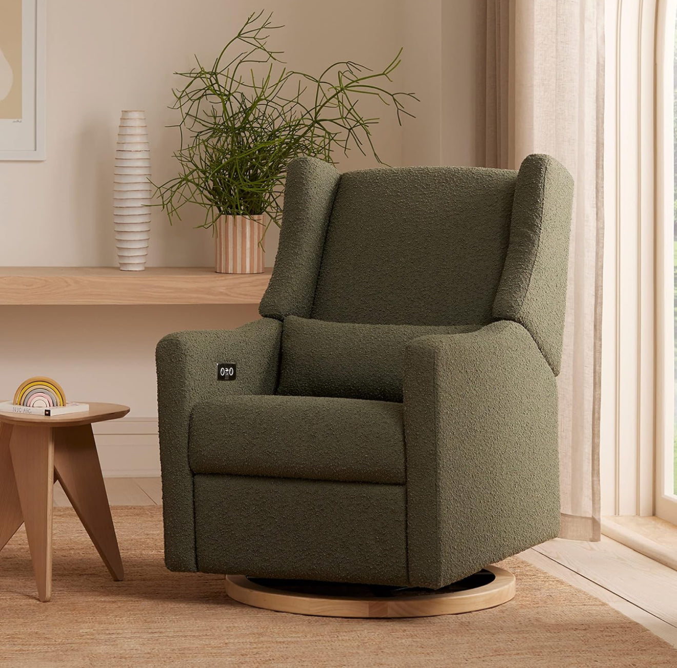 Sillón Mecedora Garry Con Ottoman
