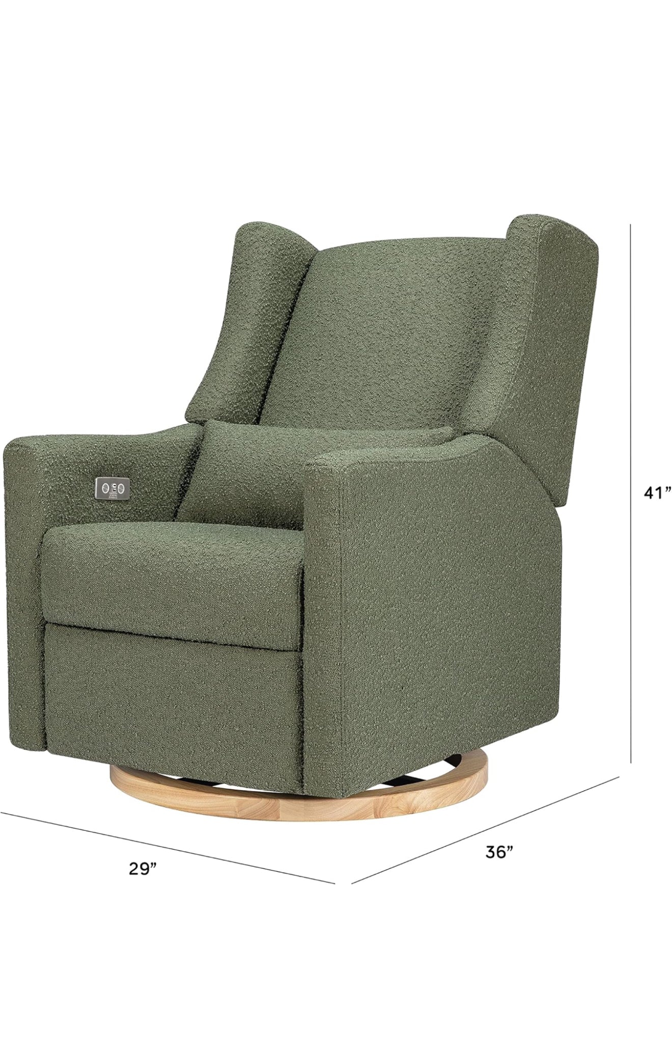 Sillón Mecedora Garry Con Ottoman
