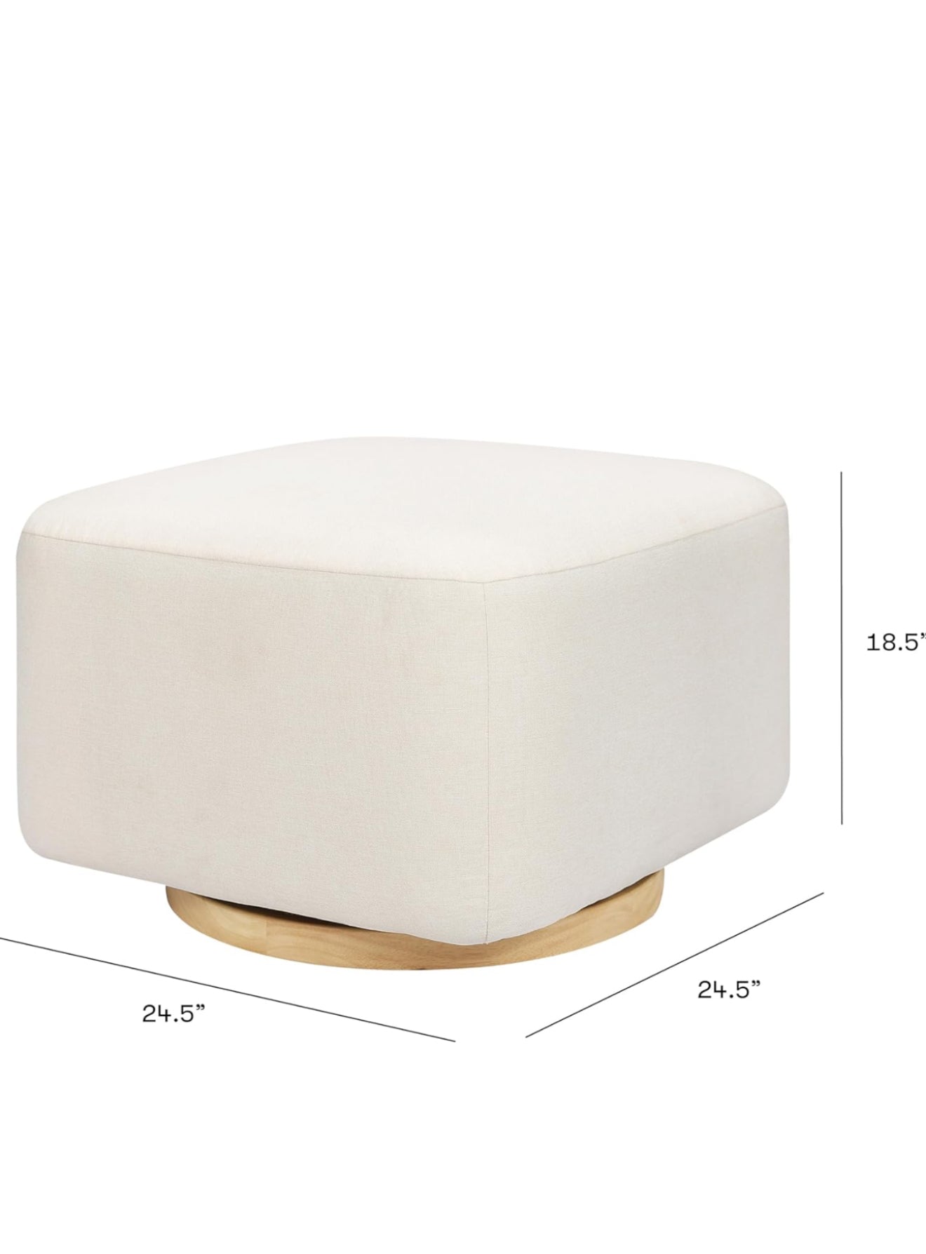 Sillón Mecedora Garry Con Ottoman