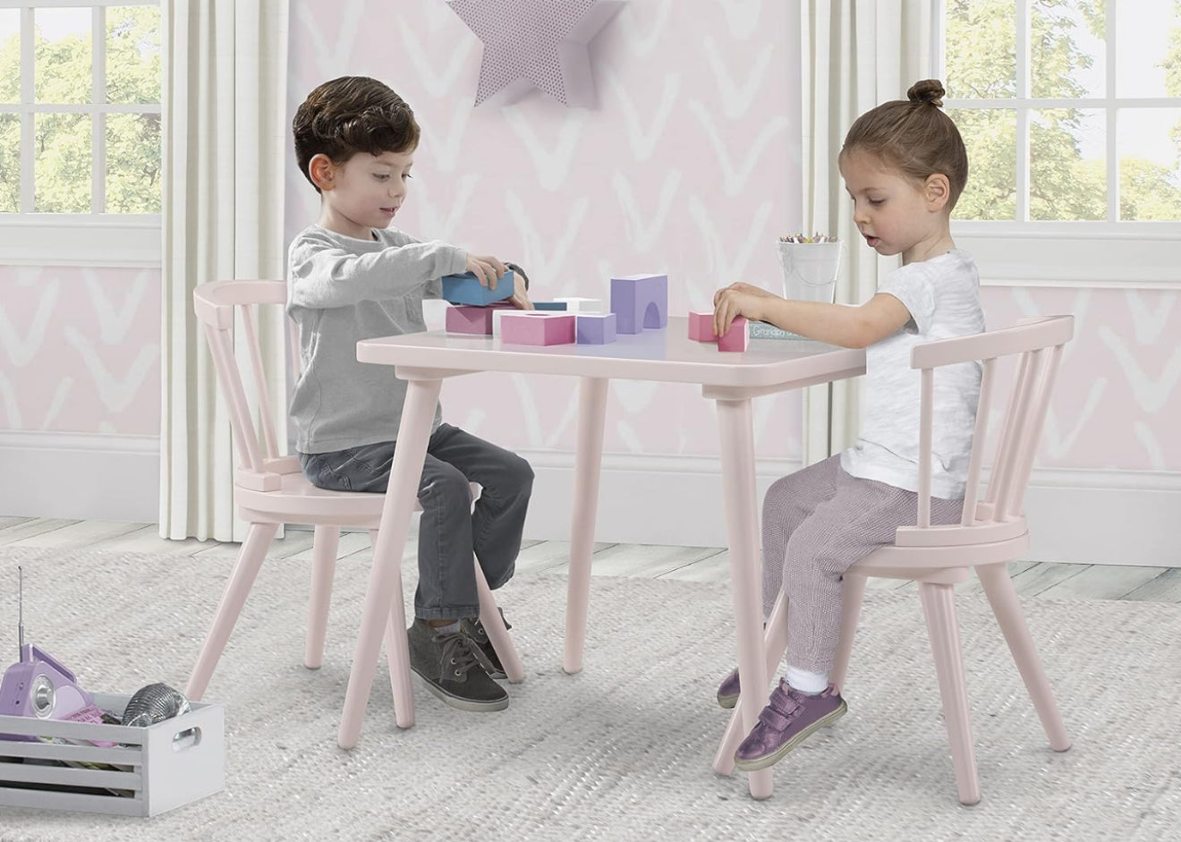 Set Sillas Y Mesa Carolina