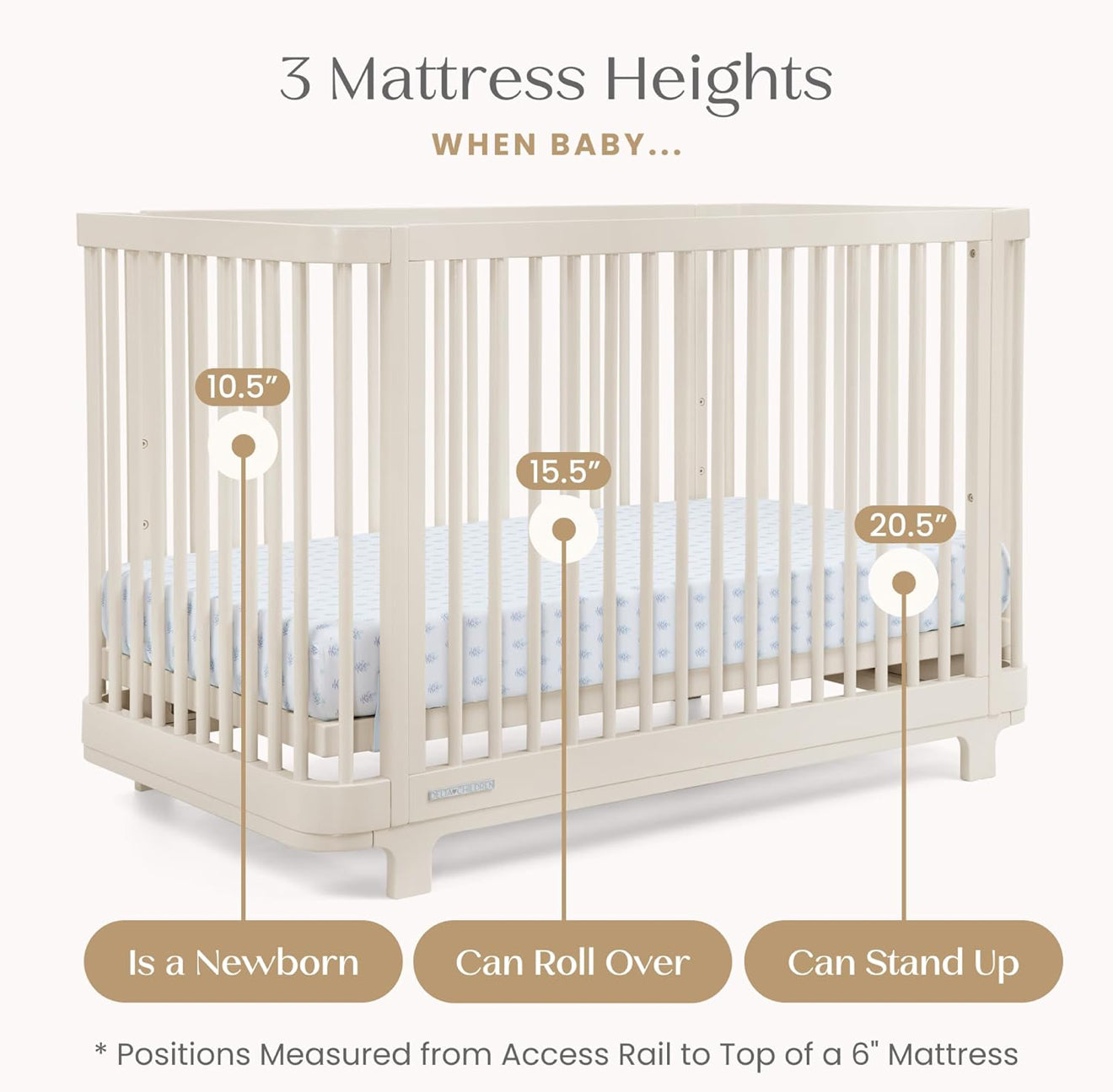 Cuna Denna Light Beige