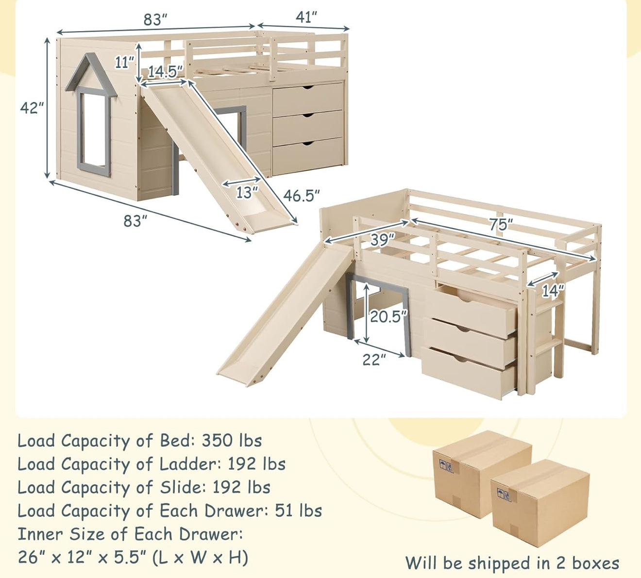 Cama Loft Aria