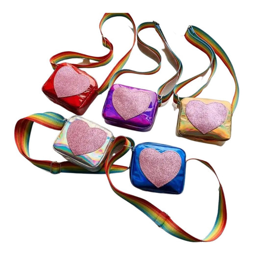 Bolsos Corazones Rainbow