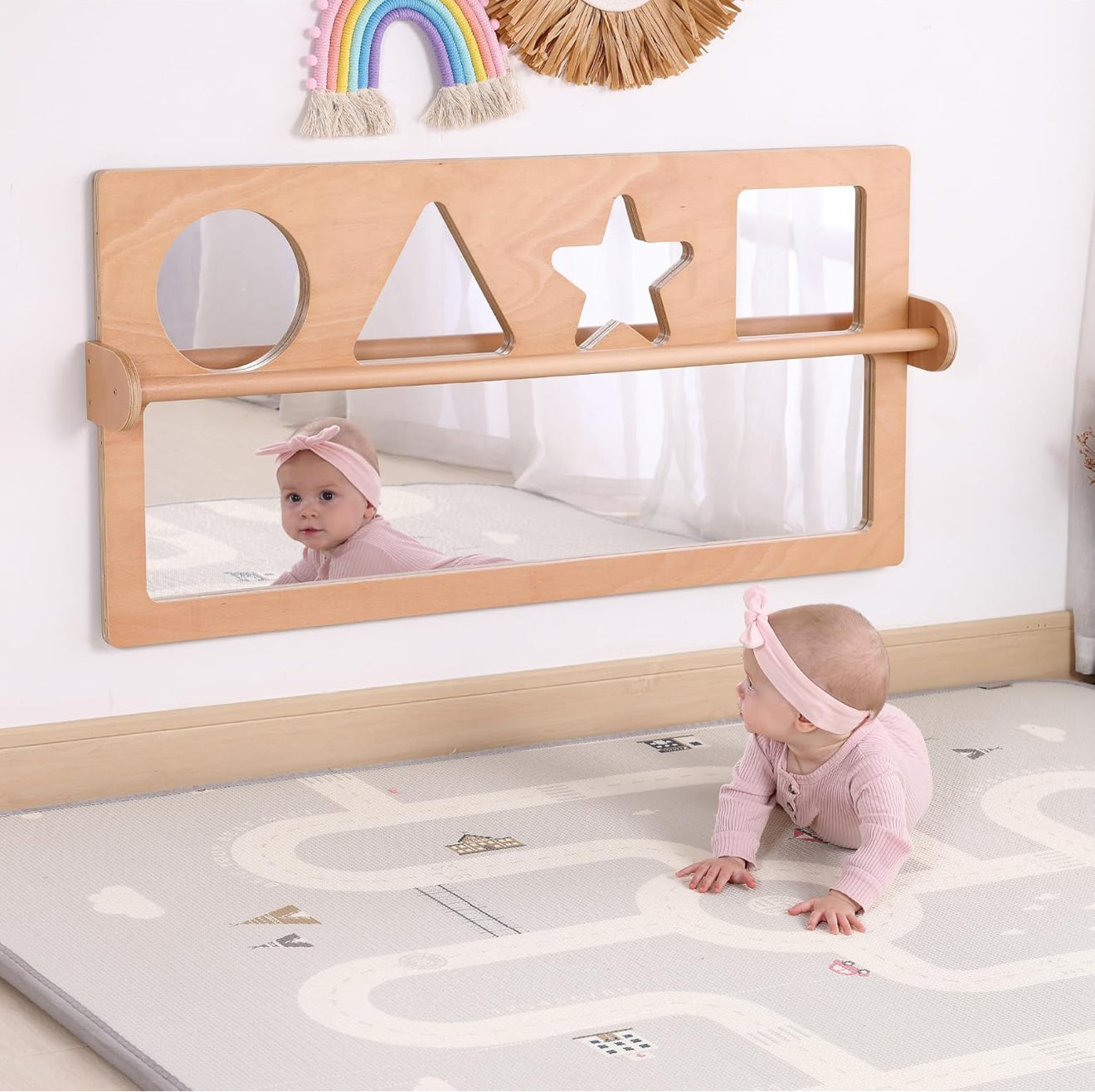 Barra Con Espejos Montessori