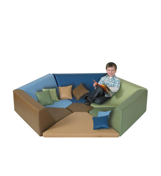 Sofá Modular De Lectura Woodland