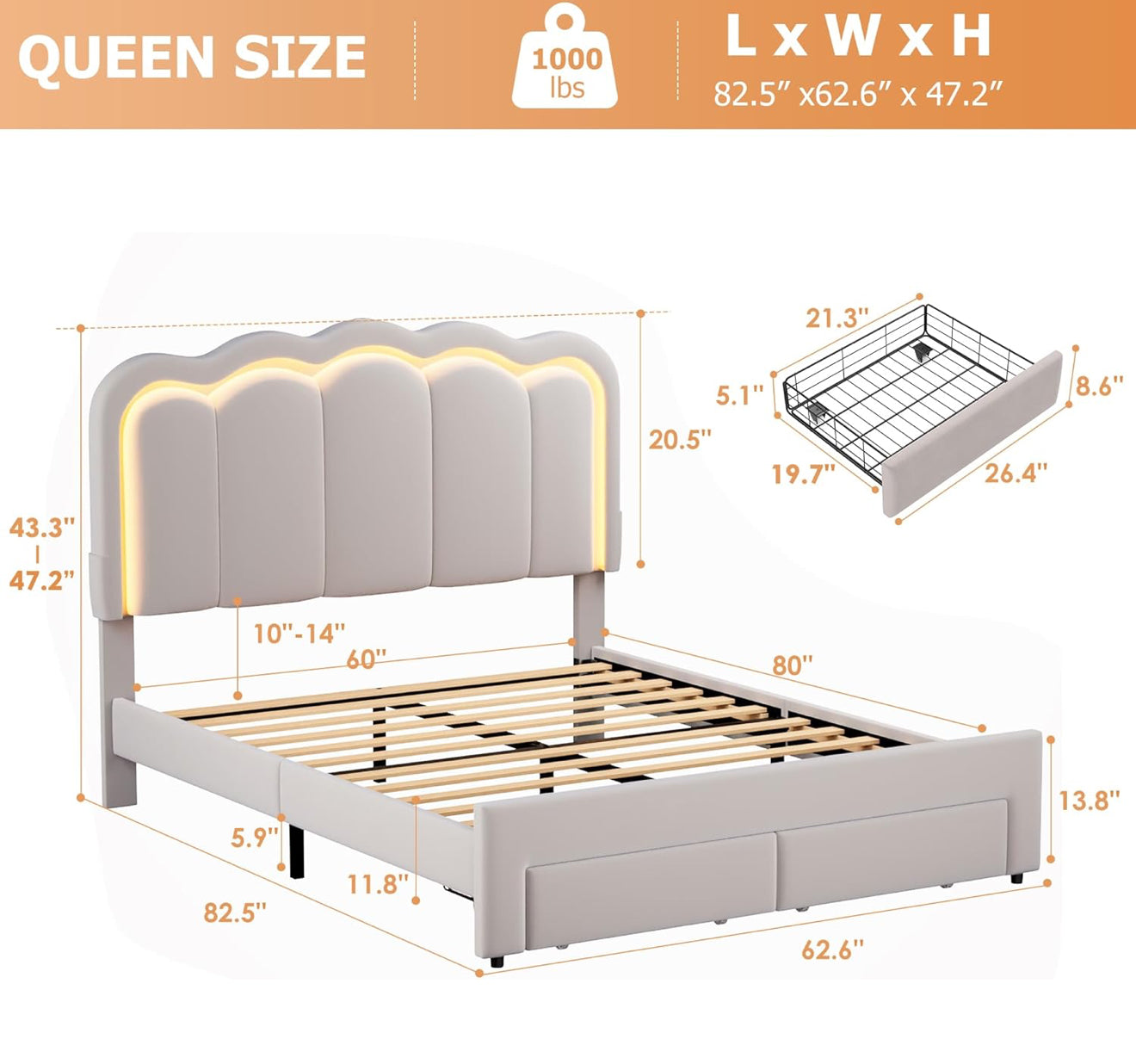 Cama Sabrina