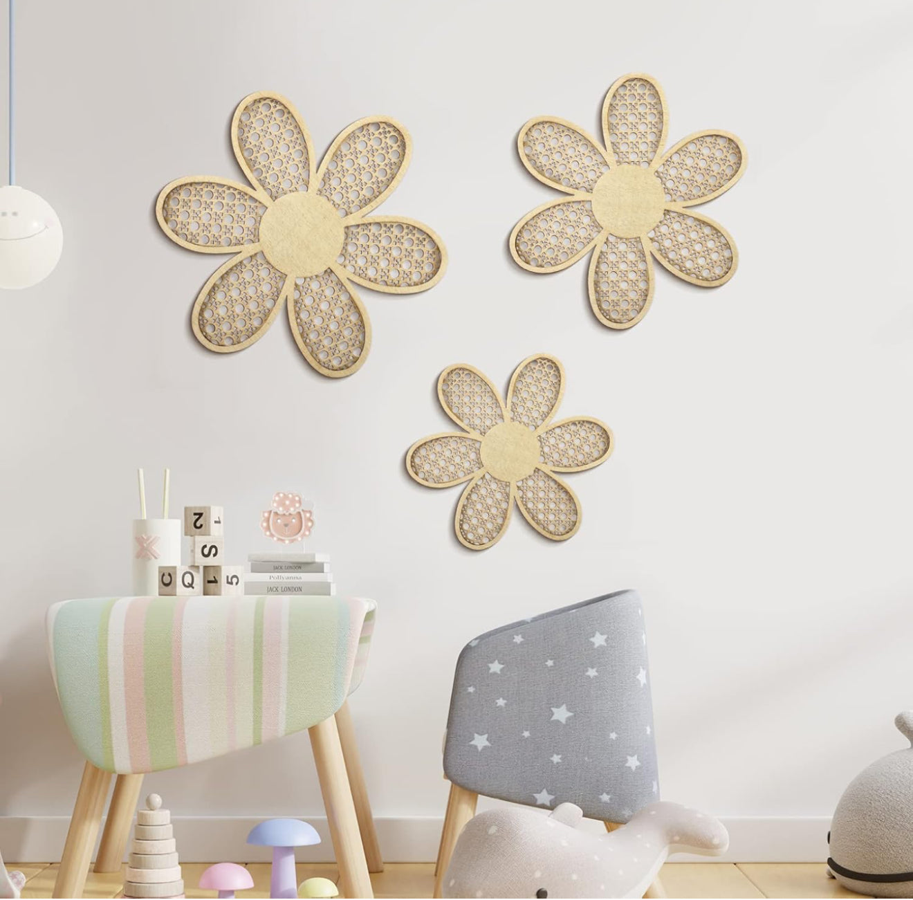 Flores Decorativas Rattan