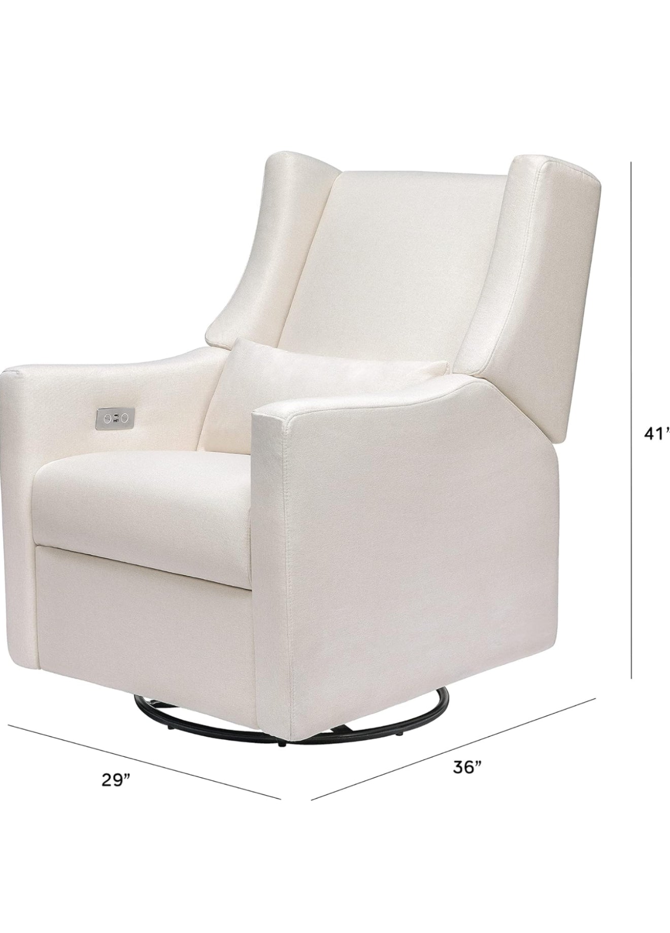 Sillón Mecedora Garry Con Ottoman