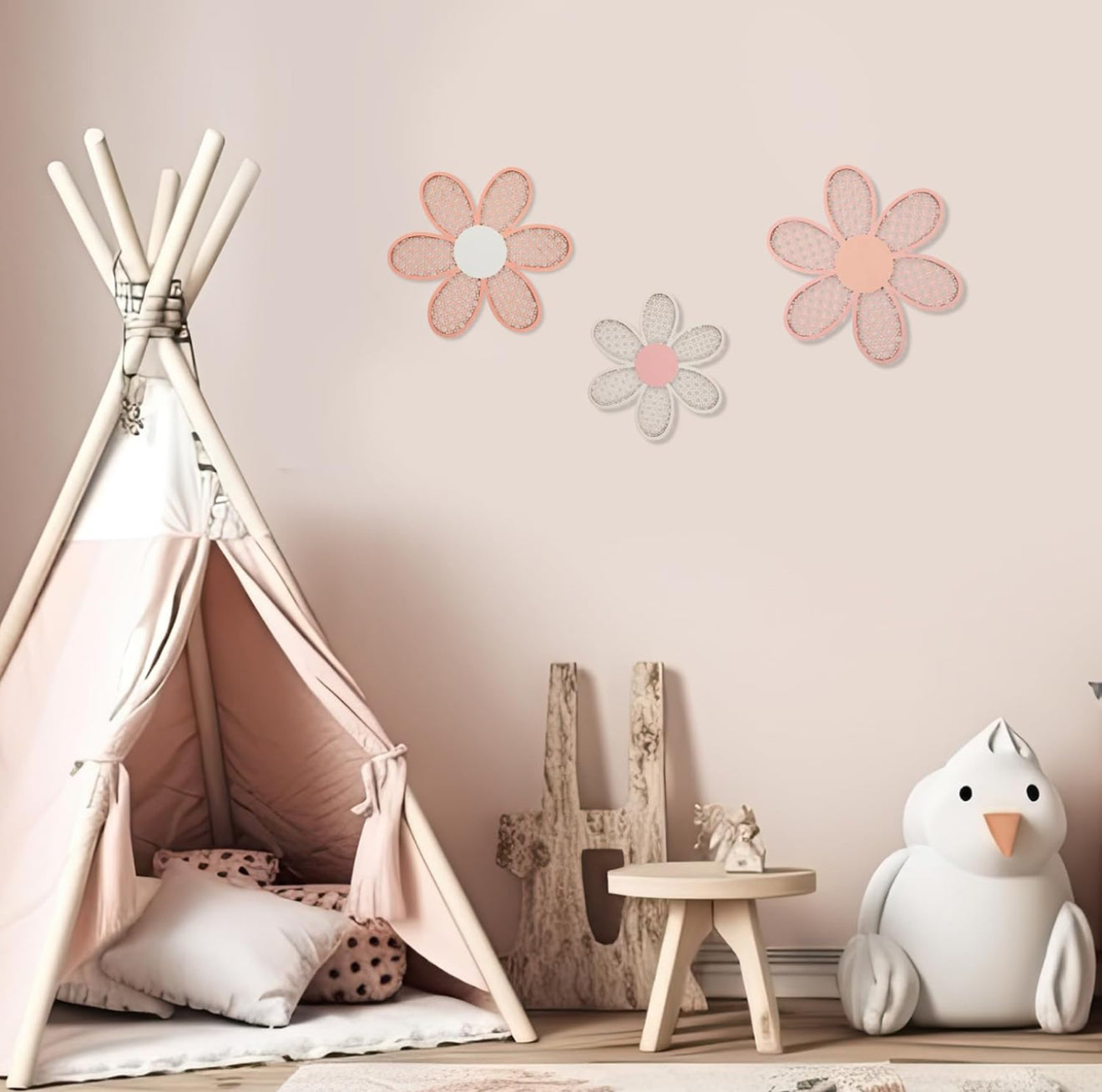 Flores Decorativas Rattan