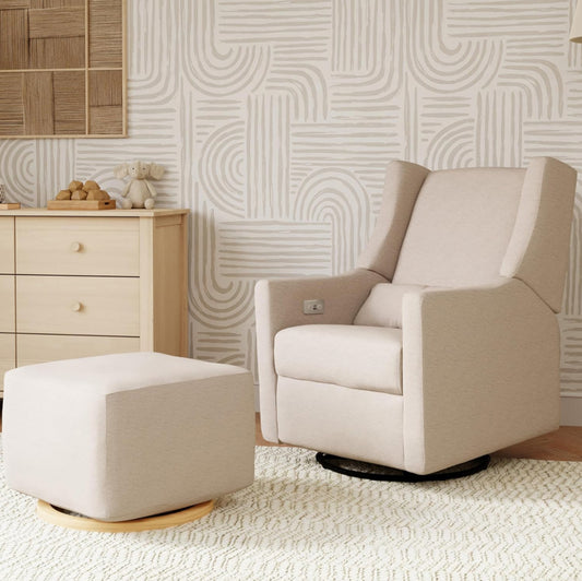 Sillón Mecedora Garry Con Ottoman