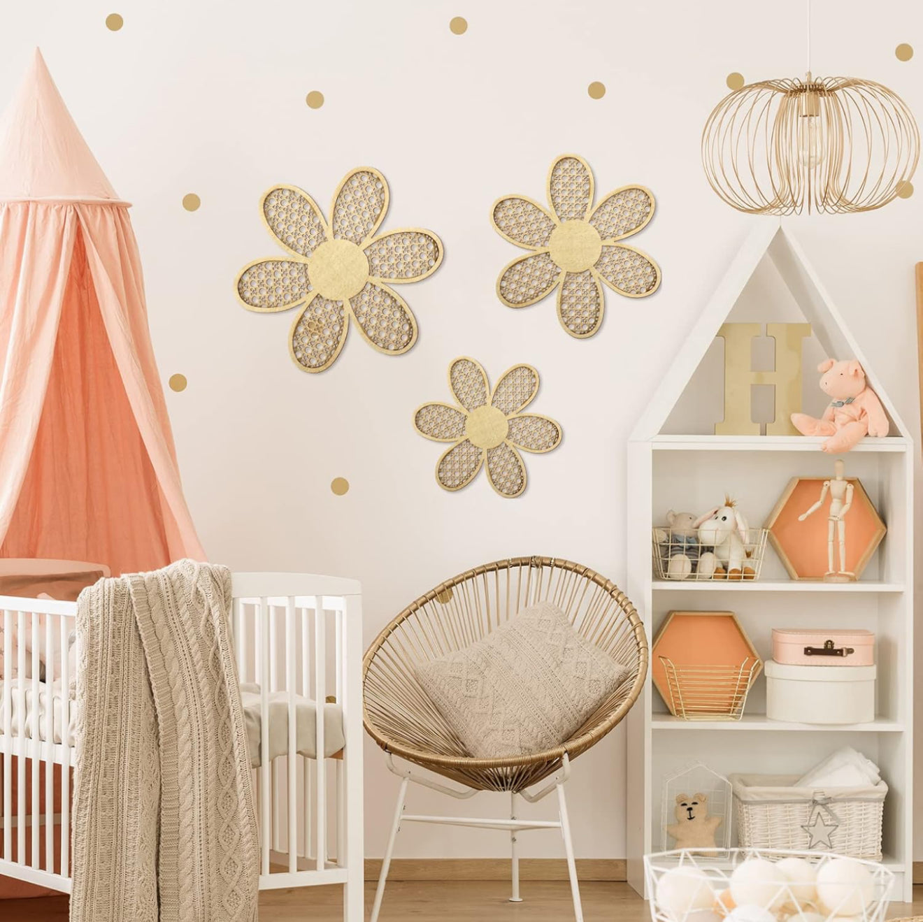 Flores Decorativas Rattan