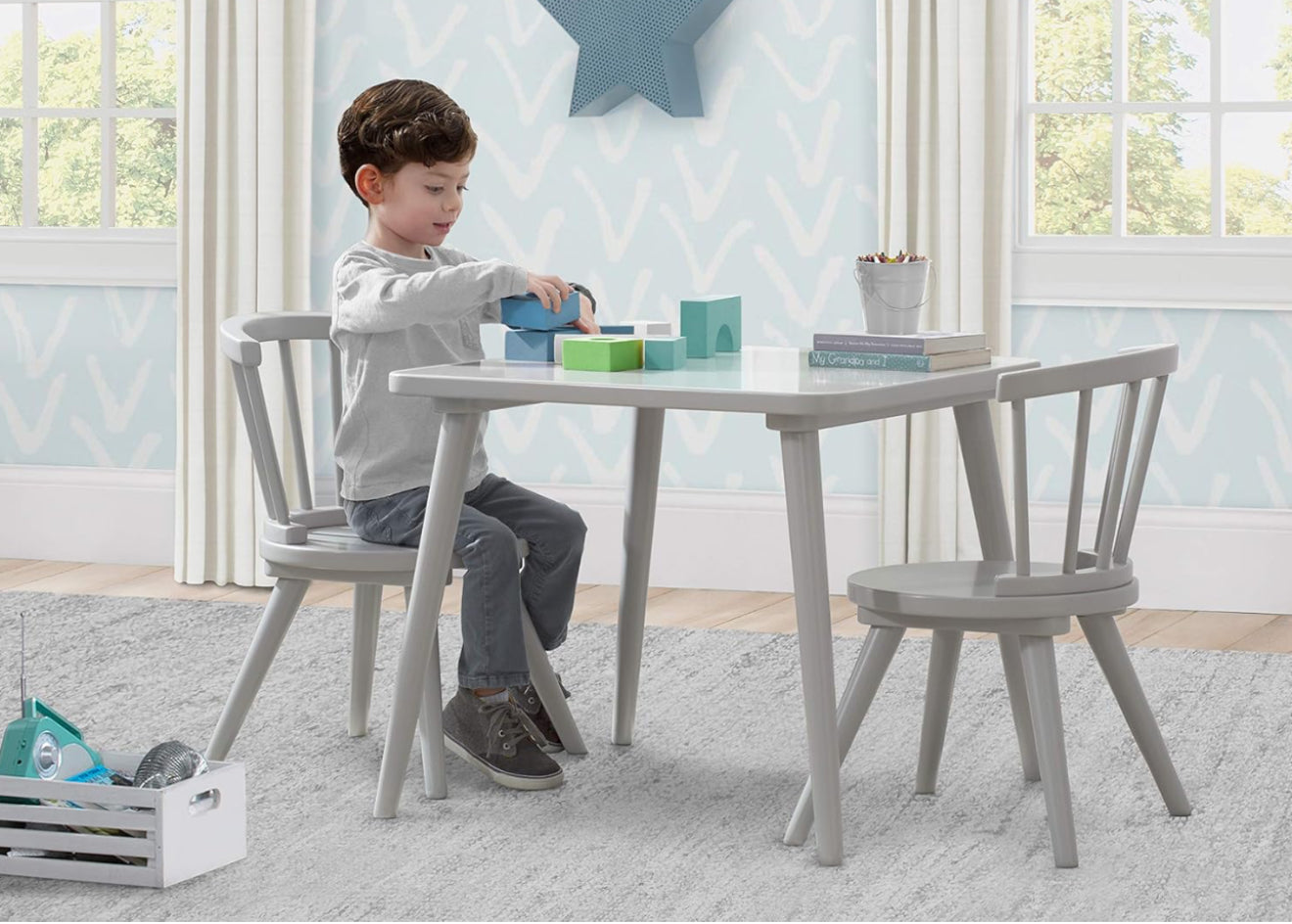 Set Sillas Y Mesa Carolina