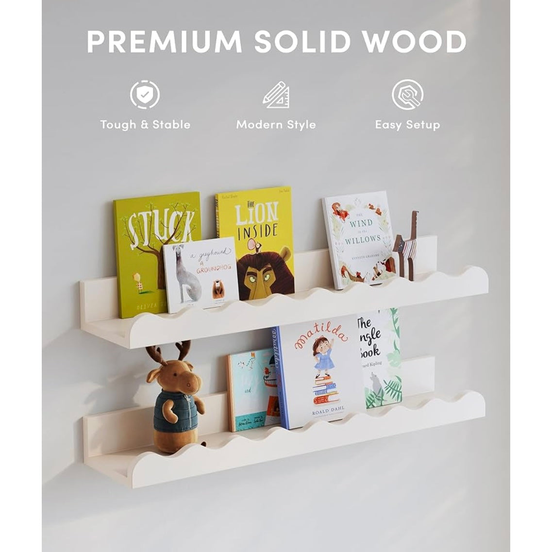 Set De Estanterías Nido Blanco