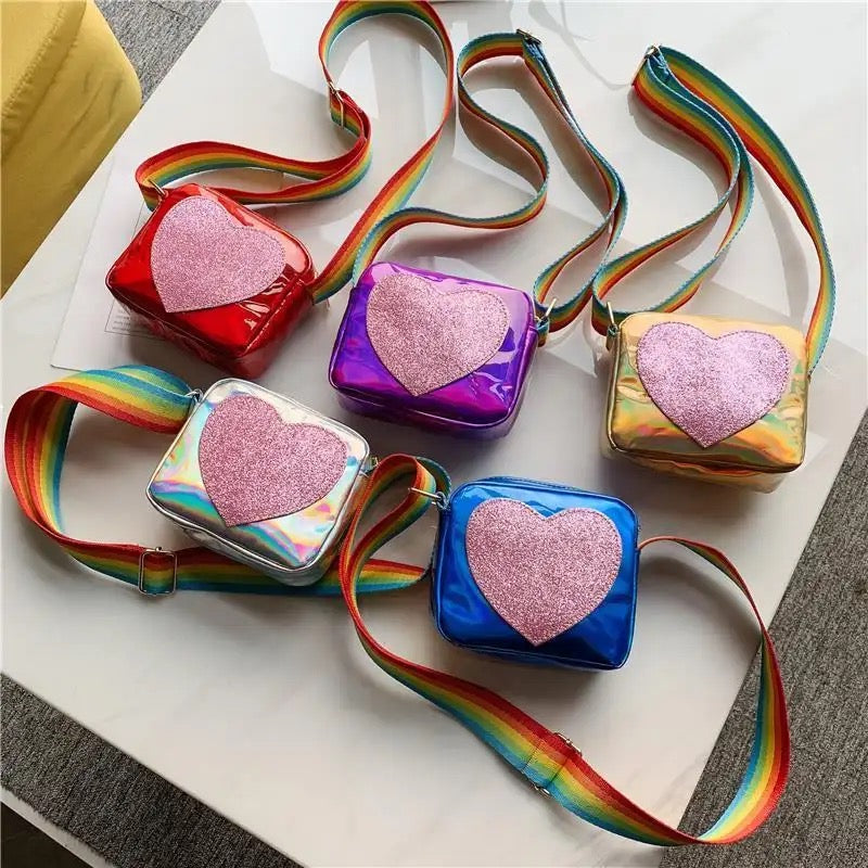 Bolsos Corazones Rainbow