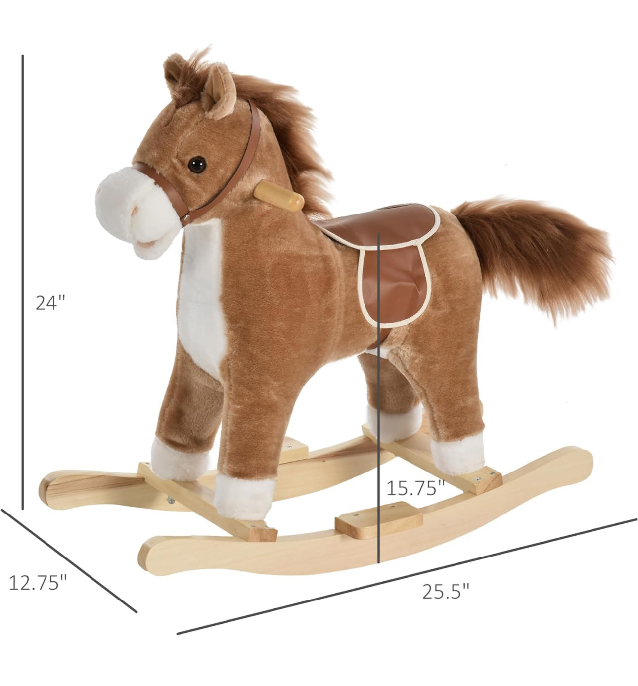 Mecedora De Caballo Con Sonidos Pewee