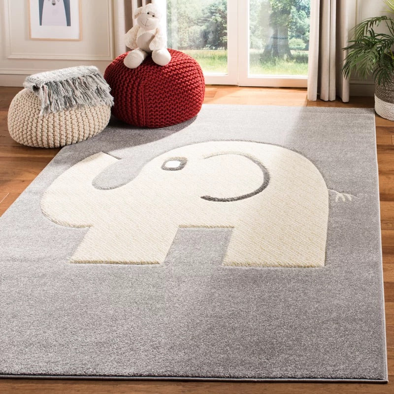 Tapete Decorativo Gray Elephant